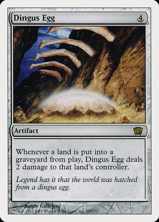 Dingus Egg [Eighth Edition] | Cards and Coasters CA