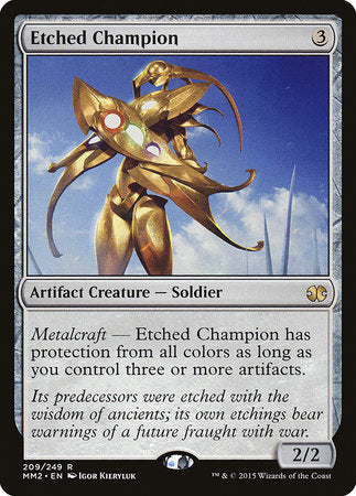 Etched Champion [Modern Masters 2015] | Cards and Coasters CA