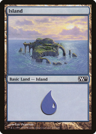 Island (237) [Magic 2011] | Cards and Coasters CA