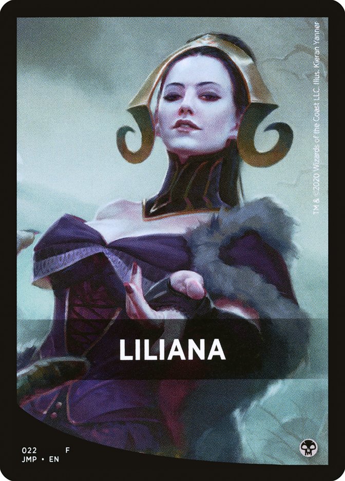 Liliana Theme Card [Jumpstart Front Cards] | Cards and Coasters CA