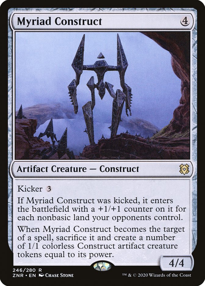 Myriad Construct [Zendikar Rising] | Cards and Coasters CA