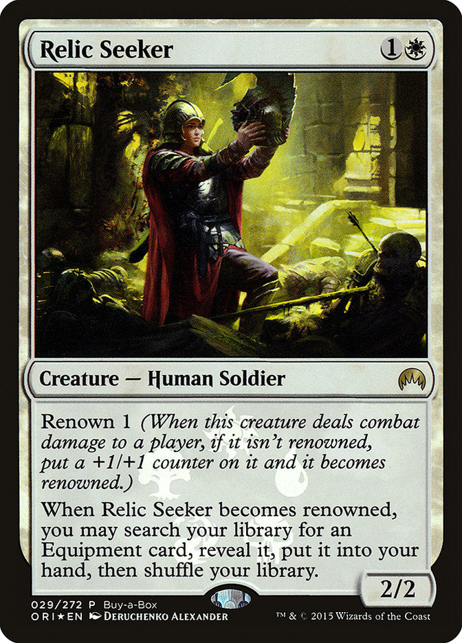 Relic Seeker (Buy-A-Box) [Magic Origins Promos] | Cards and Coasters CA