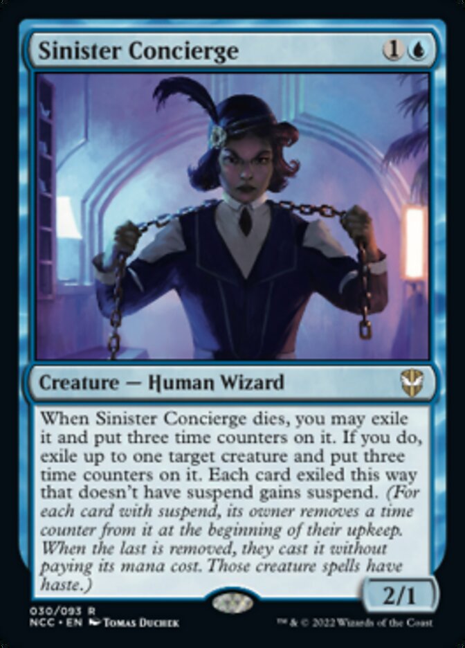 Sinister Concierge [Streets of New Capenna Commander] | Cards and Coasters CA