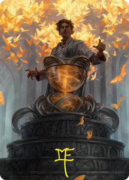 Introduction to Prophecy Art Card (Gold-Stamped Signature) [Strixhaven: School of Mages Art Series] | Cards and Coasters CA