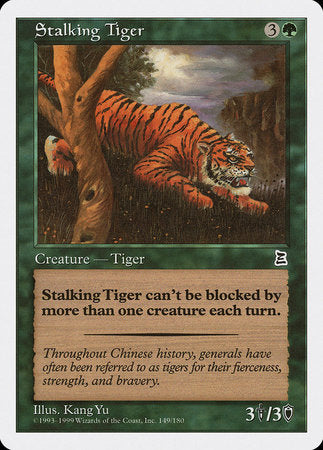 Stalking Tiger [Portal Three Kingdoms] | Cards and Coasters CA