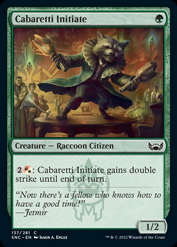 Cabaretti Initiate [Streets of New Capenna] | Cards and Coasters CA