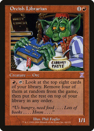 Orcish Librarian [Time Spiral Timeshifted] | Cards and Coasters CA
