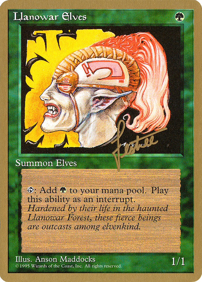 Llanowar Elves (Bertrand Lestree) [Pro Tour Collector Set] | Cards and Coasters CA