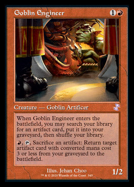 Goblin Engineer (Timeshifted) [Time Spiral Remastered] | Cards and Coasters CA