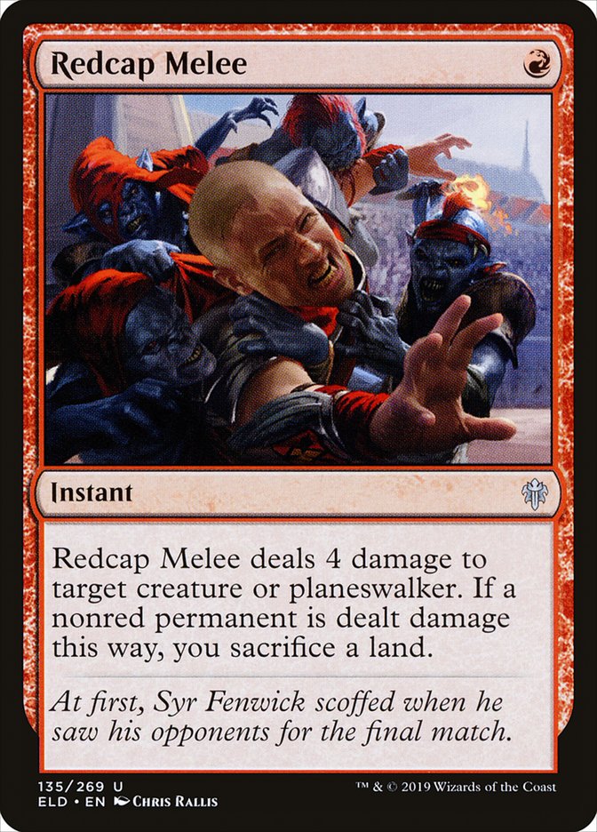 Redcap Melee [Throne of Eldraine] | Cards and Coasters CA