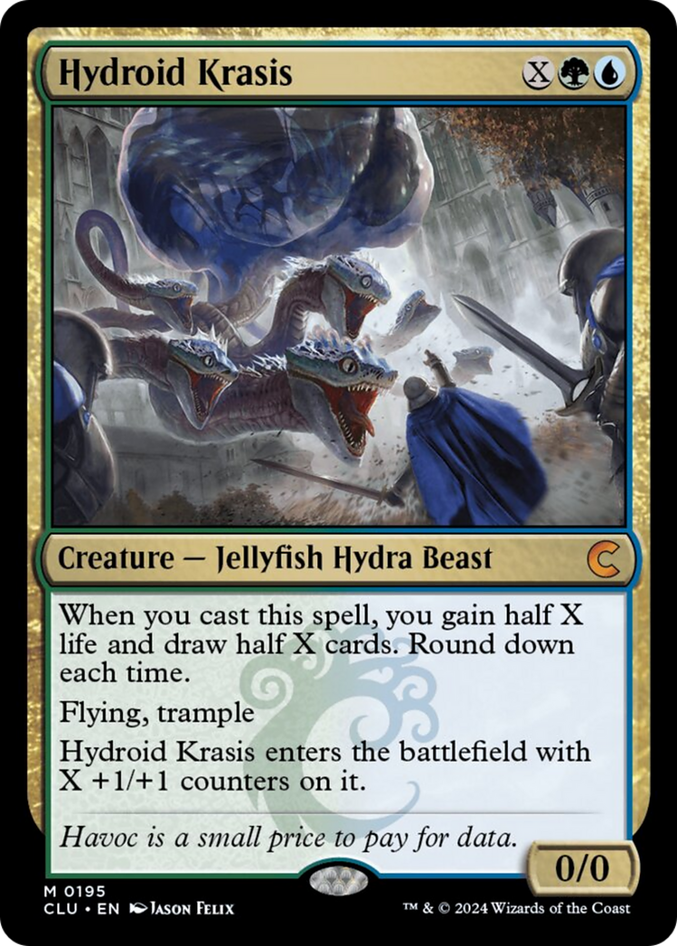 Hydroid Krasis [Ravnica: Clue Edition] | Cards and Coasters CA