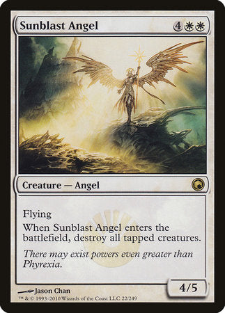 Sunblast Angel [Scars of Mirrodin] | Cards and Coasters CA