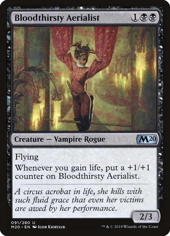 Bloodthirsty Aerialist [Core Set 2020] | Cards and Coasters CA