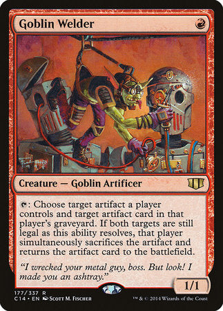 Goblin Welder [Commander 2014] | Cards and Coasters CA