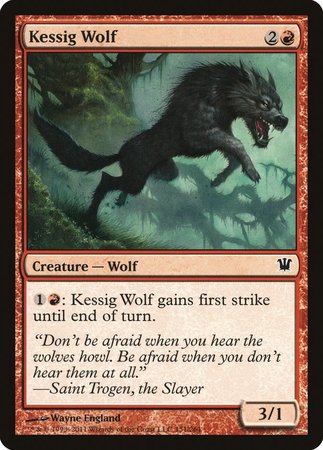 Kessig Wolf [Innistrad] | Cards and Coasters CA