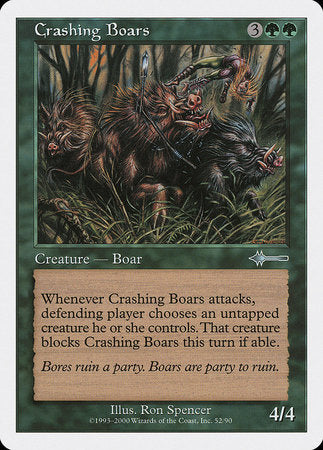 Crashing Boars [Beatdown Box Set] | Cards and Coasters CA