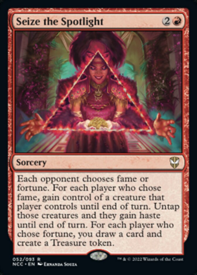 Seize the Spotlight [Streets of New Capenna Commander] | Cards and Coasters CA