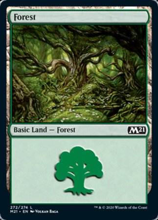 Forest [Core Set 2021] | Cards and Coasters CA