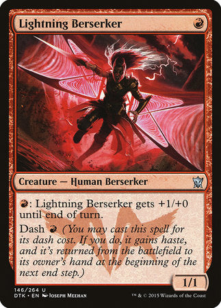 Lightning Berserker [Dragons of Tarkir] | Cards and Coasters CA