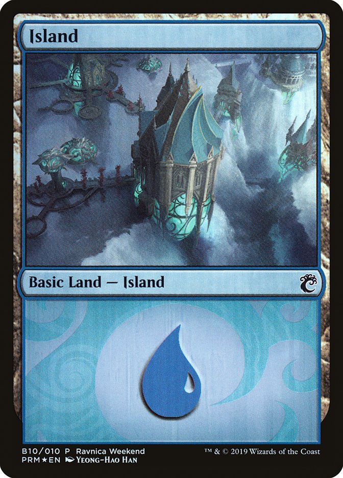 Island (B10) [Ravnica Allegiance Guild Kit] | Cards and Coasters CA