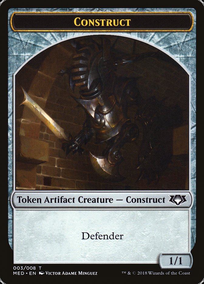 Construct (003/008) [Mythic Edition Tokens] | Cards and Coasters CA