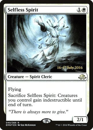 Selfless Spirit [Eldritch Moon Promos] | Cards and Coasters CA