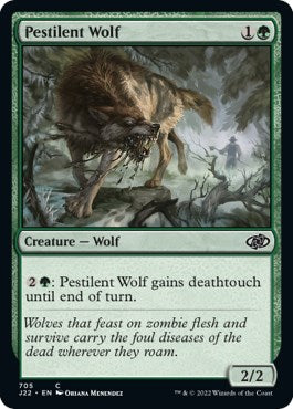 Pestilent Wolf [Jumpstart 2022] | Cards and Coasters CA