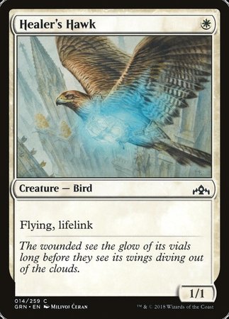 Healer's Hawk [Guilds of Ravnica] | Cards and Coasters CA