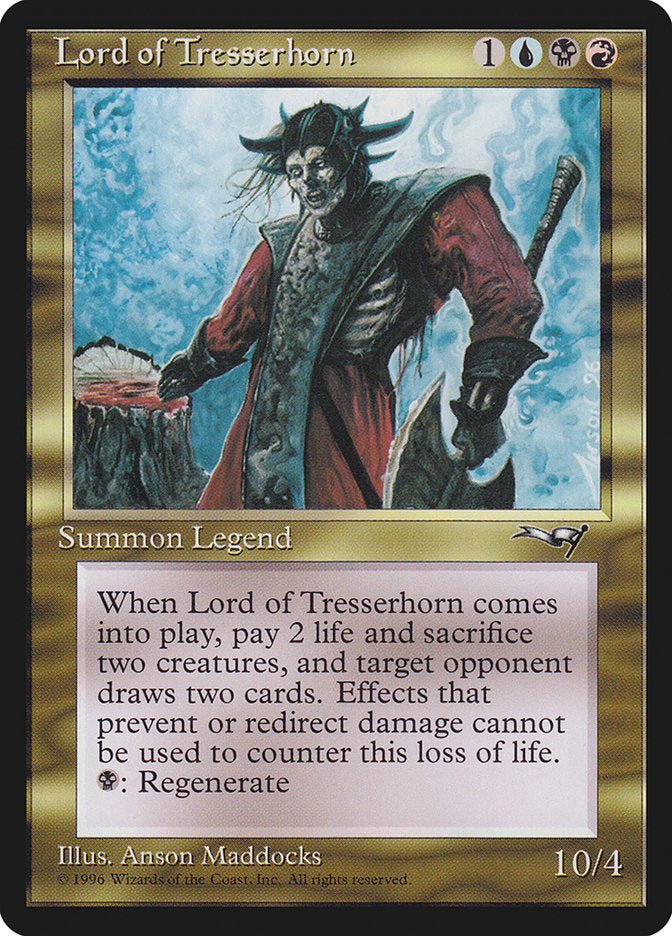 Lord of Tresserhorn [Alliances] | Cards and Coasters CA