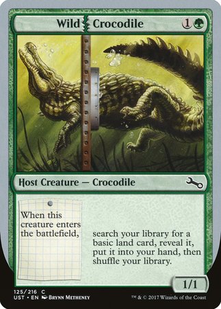 Wild Crocodile [Unstable] | Cards and Coasters CA