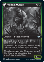 Wolfkin Outcast // Wedding Crasher [Innistrad: Double Feature] | Cards and Coasters CA