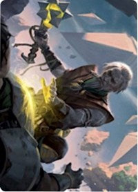 Expedition Healer Art Card [Zendikar Rising Art Series] | Cards and Coasters CA