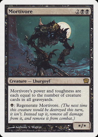 Mortivore [Ninth Edition] | Cards and Coasters CA