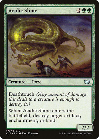 Acidic Slime [Commander 2015] | Cards and Coasters CA