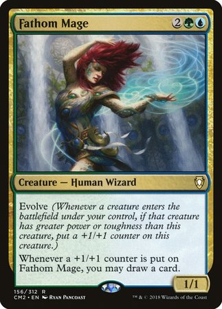 Fathom Mage [Commander Anthology Volume II] | Cards and Coasters CA