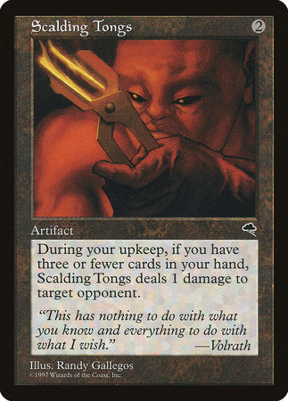 Scalding Tongs [Tempest] | Cards and Coasters CA
