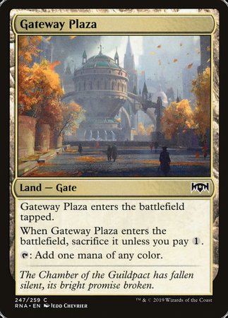 Gateway Plaza [Ravnica Allegiance] | Cards and Coasters CA