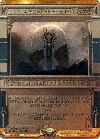 Avatar of Woe [Amonkhet Invocations] | Cards and Coasters CA