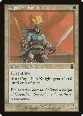 Capashen Knight [Urza's Destiny] | Cards and Coasters CA