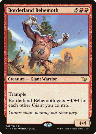 Borderland Behemoth [Commander 2015] | Cards and Coasters CA