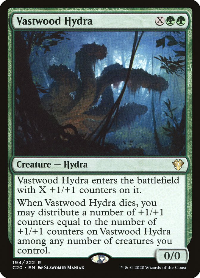 Vastwood Hydra [Commander 2020] | Cards and Coasters CA