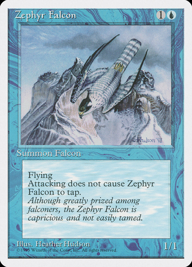 Zephyr Falcon [Fourth Edition] | Cards and Coasters CA
