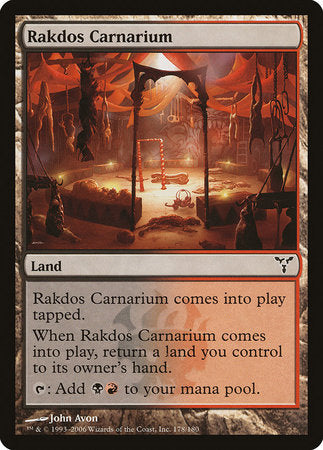 Rakdos Carnarium [Dissension] | Cards and Coasters CA