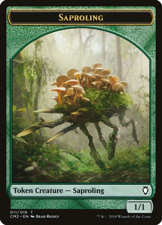 Saproling Token [Commander Anthology Volume II Tokens] | Cards and Coasters CA