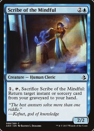 Scribe of the Mindful [Amonkhet] | Cards and Coasters CA