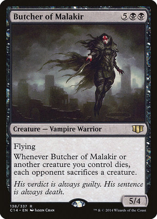 Butcher of Malakir [Commander 2014] | Cards and Coasters CA