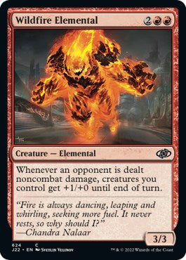 Wildfire Elemental [Jumpstart 2022] | Cards and Coasters CA