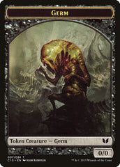 Frog Lizard // Germ Double-Sided Token [Commander 2015 Tokens] | Cards and Coasters CA