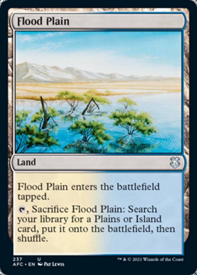 Flood Plain [Dungeons & Dragons: Adventures in the Forgotten Realms Commander] | Cards and Coasters CA