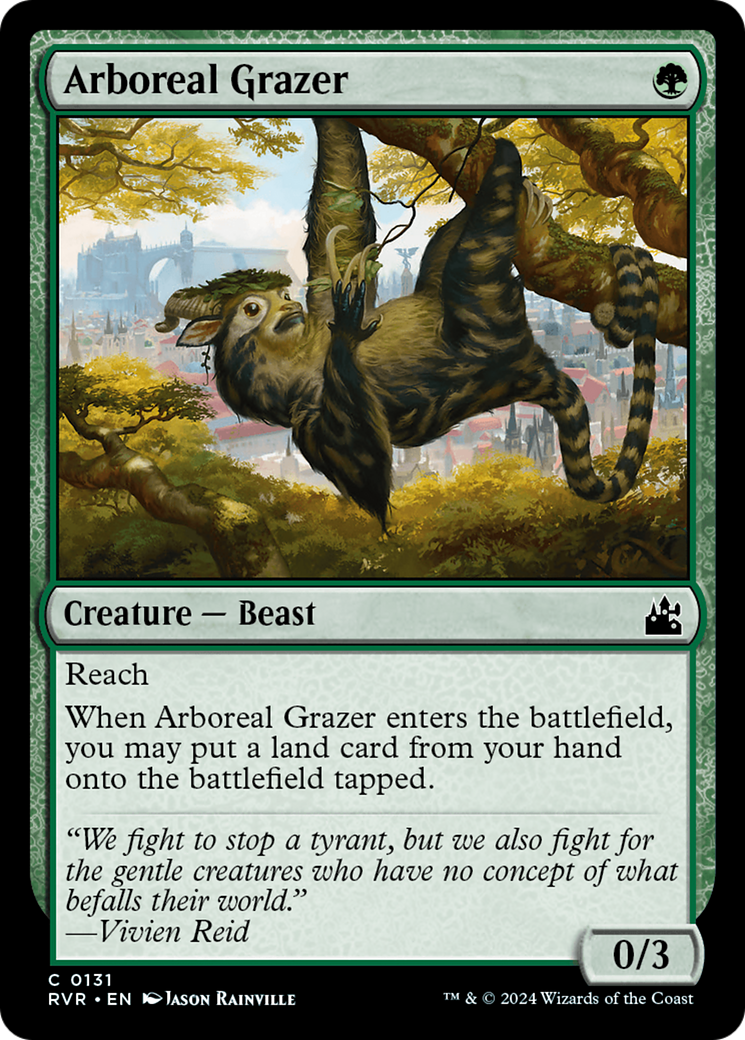 Arboreal Grazer [Ravnica Remastered] | Cards and Coasters CA